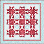 INVENTORY REDUCTION - All Star Holiday quilt sewing pattern from Quilt Moments 2