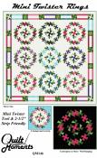 Mini Twister Rings quilt sewing pattern from Quilt Moments