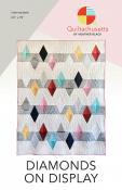 INVENTORY REDUCTION - Diamonds On Display quilt sewing pattern from Quiltachusetts