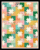 SPOTLIGHT SPECIAL - Star Pop II quilt sewing pattern from Quilty Love 2