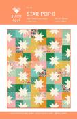 Star Pop II quilt sewing pattern from Quilty Love