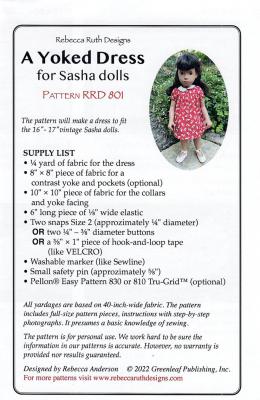 A-Yoked-Dress-for-sasha-dolls-sewing-pattern-rebecca-ruth-designs-back