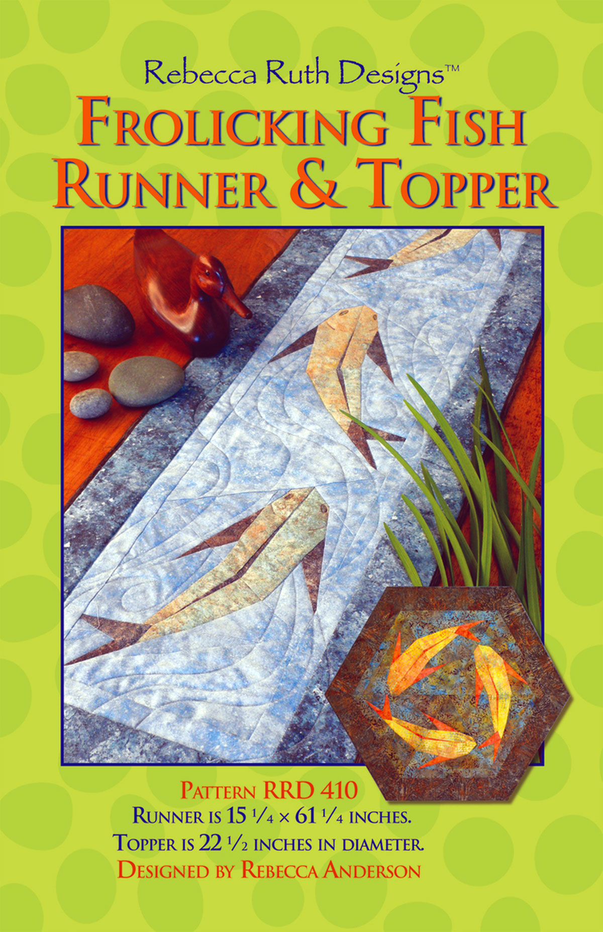 Frolicking-Fish-table-runner-sewing-pattern-rebecca-ruth-designs-front