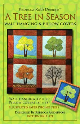 CLOSEOUT - A Tree In Season quilt sewing pattern Rebecca Ruth Designs