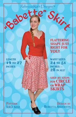 Babette Skirt sewing pattern from Rebecca Ruth Designs