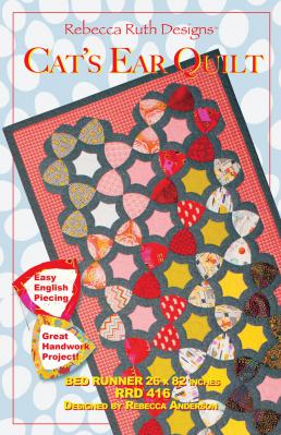 CLOSEOUT - Cat's Eye quilt sewing pattern from Rebecca Ruth Designs