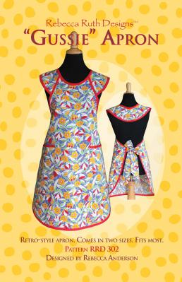 Gussie Apron sewing pattern from Rebecca Ruth Designs