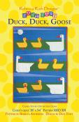 Duck, Duck, Goose quilt sewing pattern from Rebecca Ruth Designs