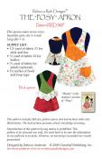 CLOSEOUT - Posy Girls Apron sewing pattern from Rebecca Ruth Designs 1