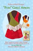 CLOSEOUT - Posy Girls Apron sewing pattern from Rebecca Ruth Designs