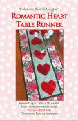 YEAR END INVENTORY REDUCTION - Romantic Heart Table Runner sewing pattern from Rebecca Ruth Designs