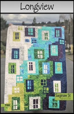 INVENTORY REDUCTION - Longview quilt sewing pattern from Saginaw St Quilts