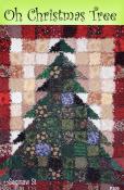 INVENTORY REDUCTION - Oh Christmas Tree quilt sewing pattern from Saginaw St Quilts