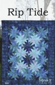 INVENTORY REDUCTION - Rip Tide quilt sewing pattern from Saginaw St Quilts