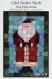 INVENTORY REDUCTION - Old Saint Nick quilt sewing pattern from Saginaw St Quilts