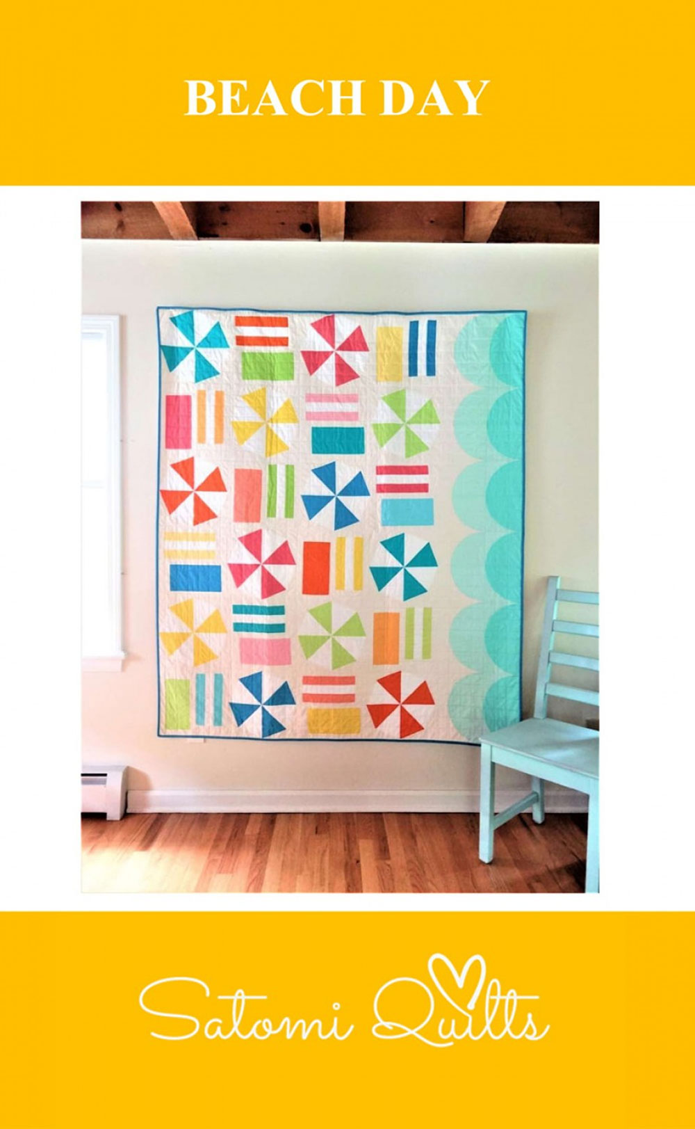 Beach-Day-quilt-sewing-pattern-from-Satomi-Quilts-front