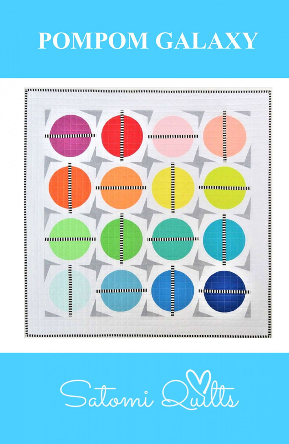 PomPom-Galaxy-quilt-sewing-pattern-from-Satomi-Quilts-front