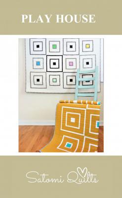 INVENTORY REDUCTION - Play House quilt sewing pattern from Satomi Quilts