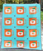 Pumpkin Campfire Mugs quilt sewing pattern from Satomi Quilts 2