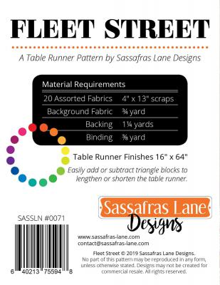 Fleet-Street-Table-Runner-sewing-pattern-Sassafras-Lane-Designs-back