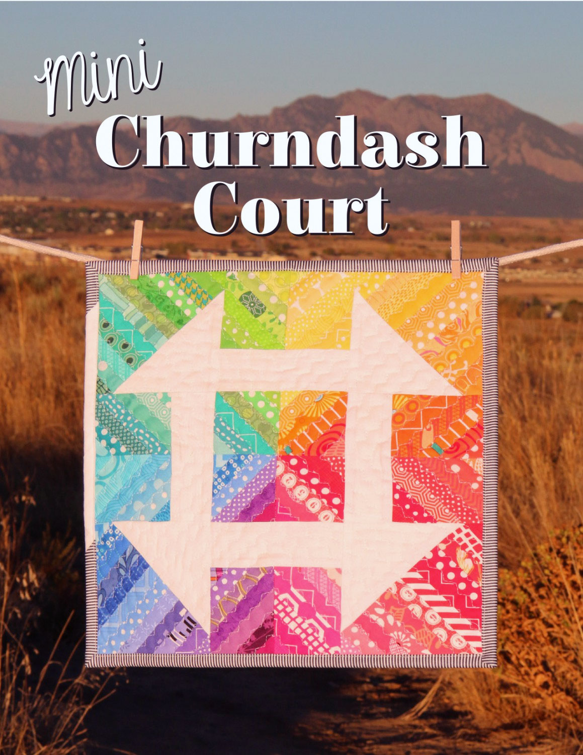 mini-churndash-court-quilt-sewing-pattern-Sassafras-Lane-Designs-front