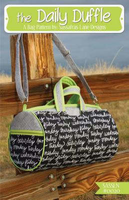 CLOSEOUT - The Daily Duffle sewing pattern from Sassafras Lane Designs