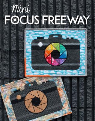 Mini Focus Freeway quilt sewing pattern from Sassafras Lane Designs