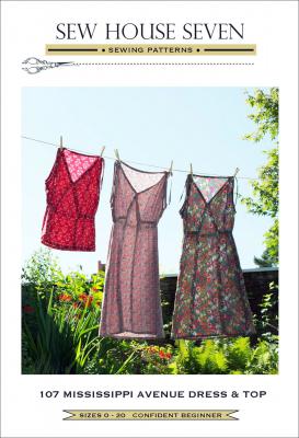 Mississippi Avenue Dress and Top sewing pattern from Sew House Seven