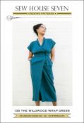 YEAR END INVENTORY REDUCTION - The Wildwood Wrap Dress sewing pattern from Sew House Seven