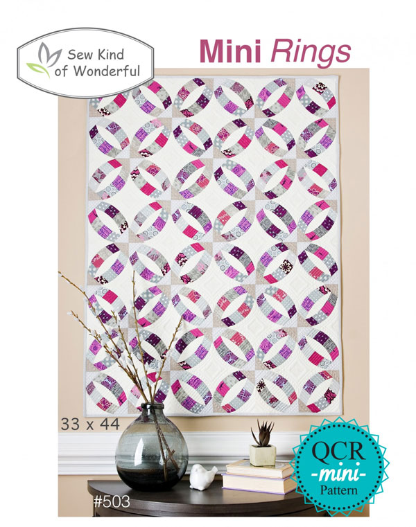 Mini-Rings-quilt-sewing-pattern-sew-kind-of-wonderful-front
