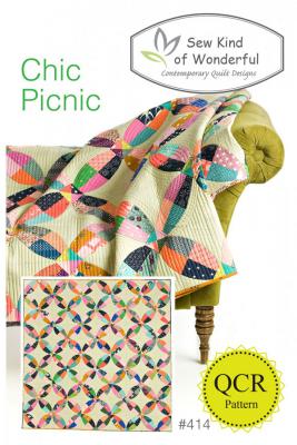 Chic Picnic quilt sewing pattern from Sew Kind of Wonderful