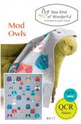 Mod Owls quilt sewing pattern from Sew Kind of Wonderful