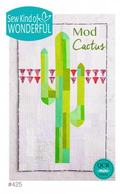 CLOSEOUT - Mod Cactus quilt sewing pattern from Sew Kind of Wonderful