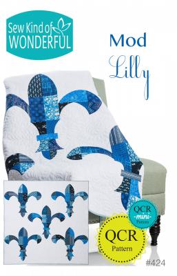 Mod Lilly quilt sewing pattern from Sew Kind of Wonderful