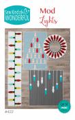 CLOSEOUT - Mod Lights Quilt sewing pattern from Sew Kind of Wonderful