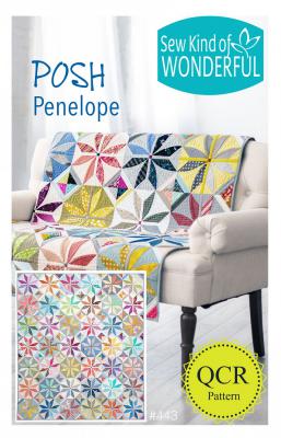 Posh Penelope quilt sewing pattern from Sew Kind of Wonderful