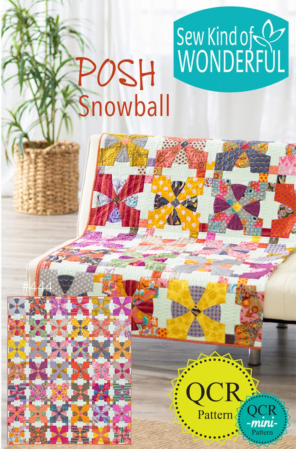 Posh-snowball-quilt-sewing-pattern-sew-kind-of-wonderful-front