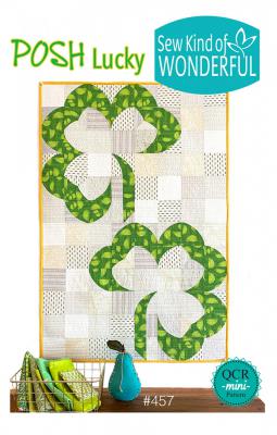Posh Lucky quilt sewing pattern from Sew Kind of Wonderful