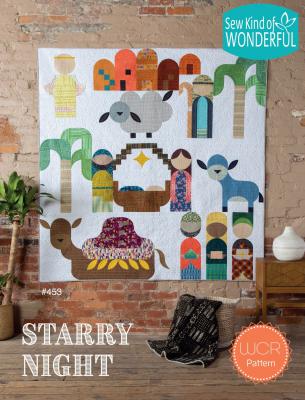 Starry Night quilt sewing book pattern from Sew Kind of Wonderful