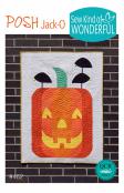 Posh Jack-O quilt sewing pattern from Sew Kind of Wonderful