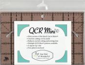 OUT OF STOCK - ON BACK ORDER AT SUPPLIER - QCR Mini Ruler from Sew Kind of Wonderful
