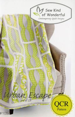 CLOSEOUT - Urban Escape Quilt sewing pattern from Sew Kind of Wonderful
