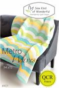Metro Waves Quilt sewing pattern from Sew Kind of Wonderful