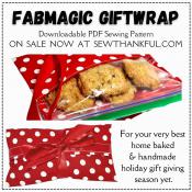 JINGLE BELL SPECIAL (limited time) Digital Download - FabMagic GiftWrap PDF sewing pattern from Sew TracyLee Designs 9