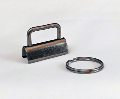 Key Fob Hardware - Gun Metal - 1 Pack from Sew TracyLee Designs