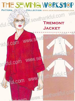 Tremont Jacket sewing pattern from The Sewing Workshop