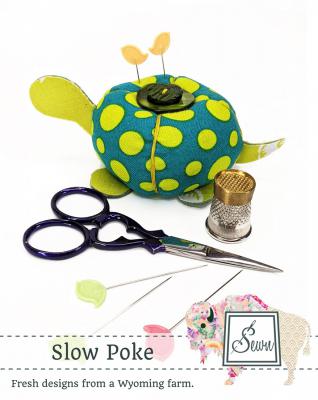 Slow Poke Pincushion sewing pattern from Sewn Wyoming