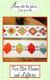 Five Star Review and Leftovers Table Runner sewing pattern from Sewn Wyoming