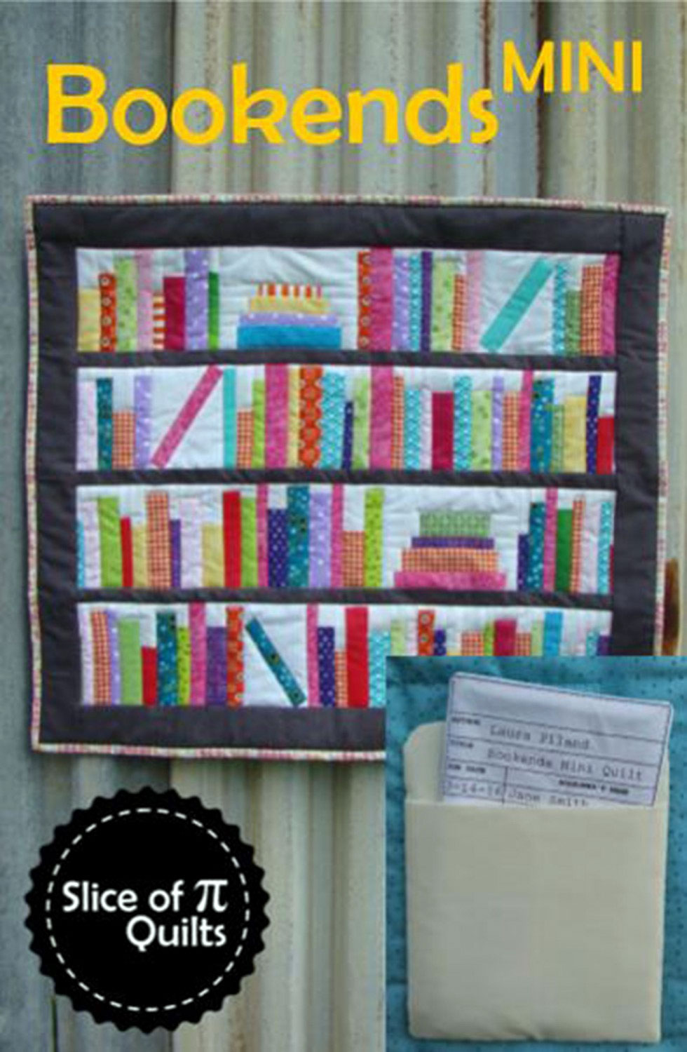 Bookends-Mini-quilt-sewing-pattern-Slice-Of-Pi-Quilts-front