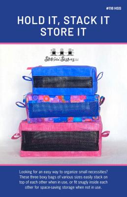 Hold It, Stack It, Store It sewing pattern from Stitchin Sisters